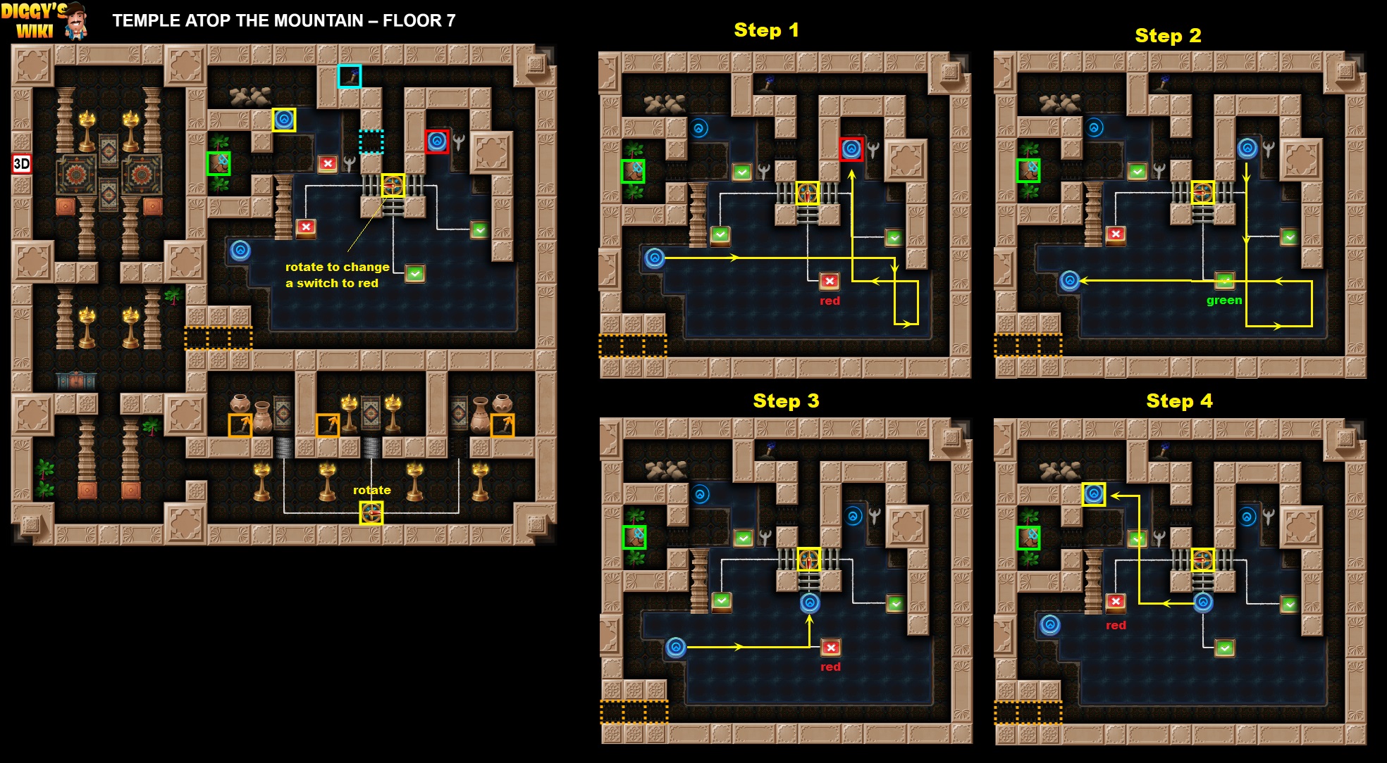 Temple Atop The Mountain Map 7