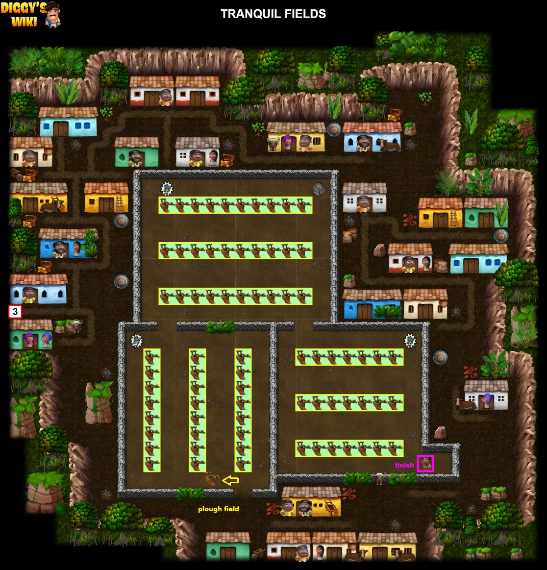 Tranquil Fields Map 3