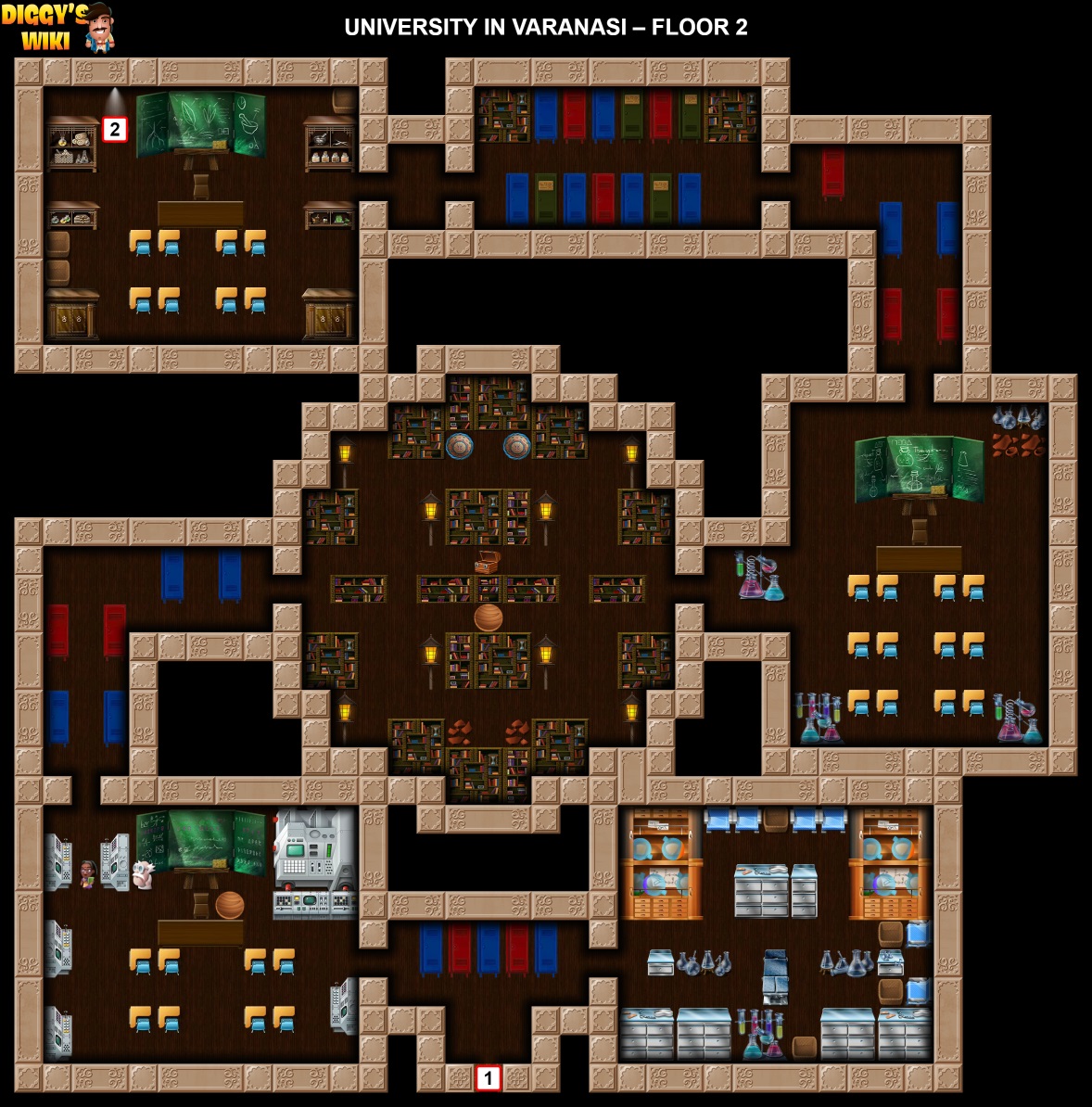 University In Varanasi Map 2