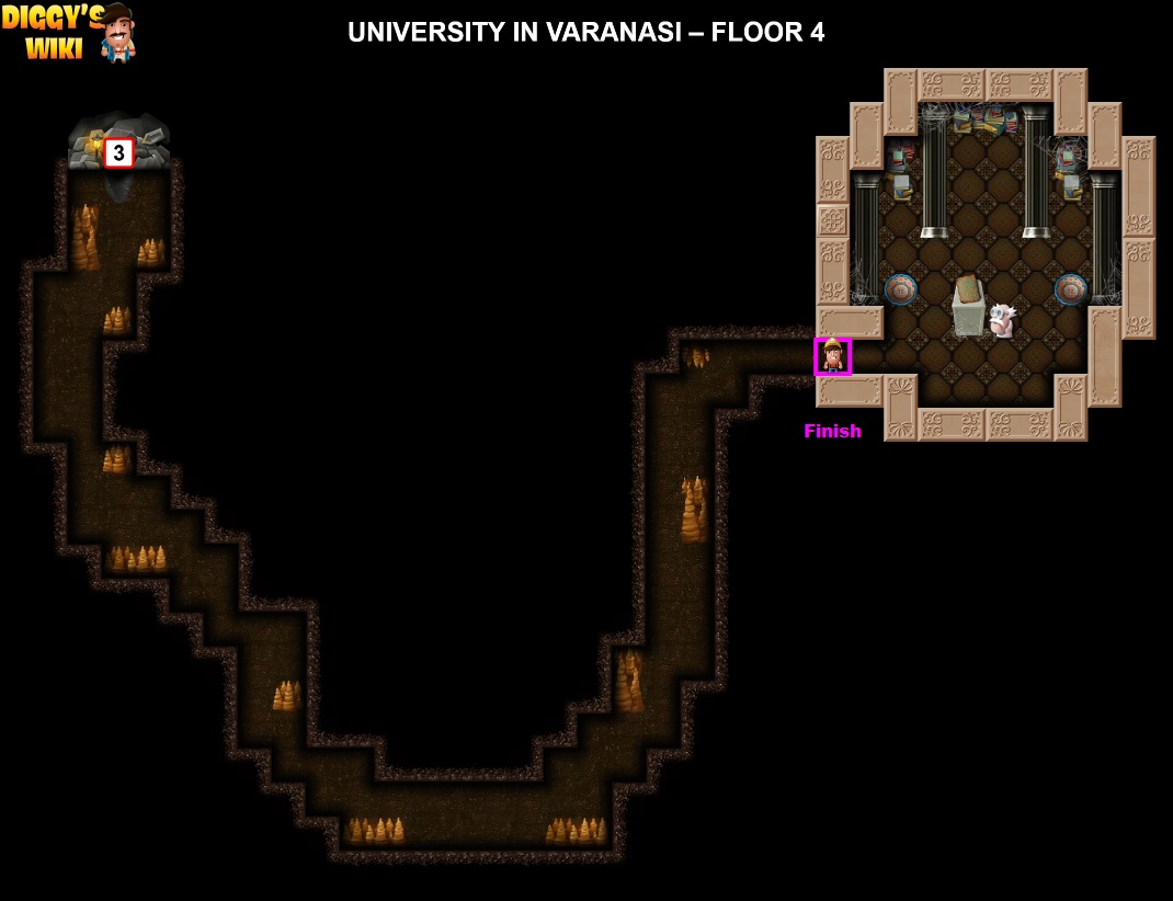 University In Varanasi Map 4