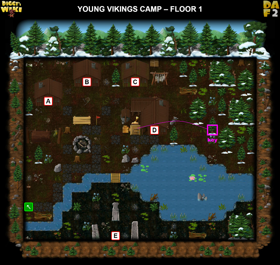 Young Vikings Camp Map 1