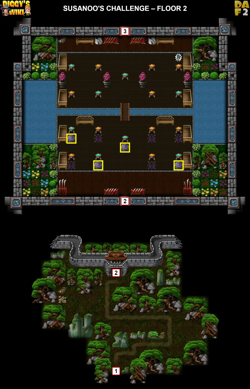 Susanoo's Challenge Map 2